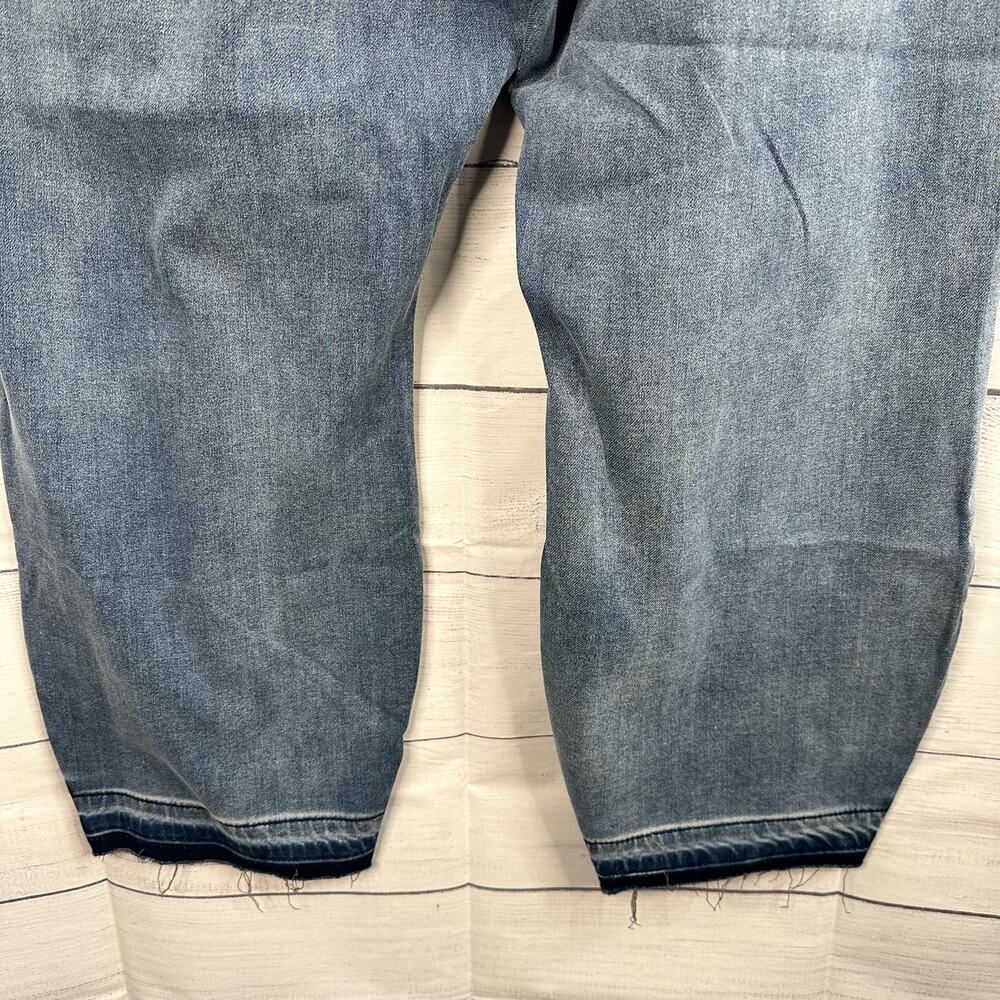 NEW Judy Blue Womens size 24W Thermadenim Undone Hem Boyfriend High Waist Jeans - Picture 11 of 16